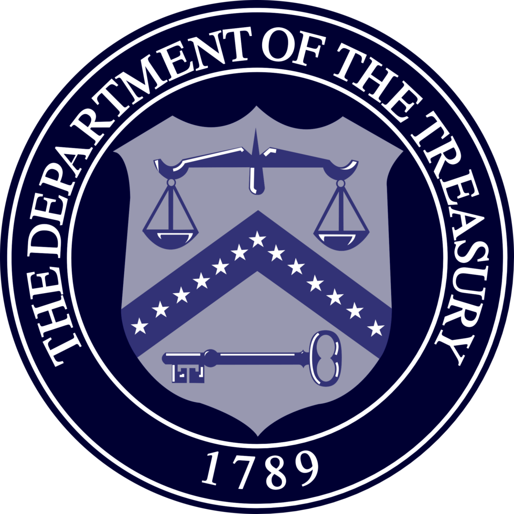 US Department of the Treasury logo